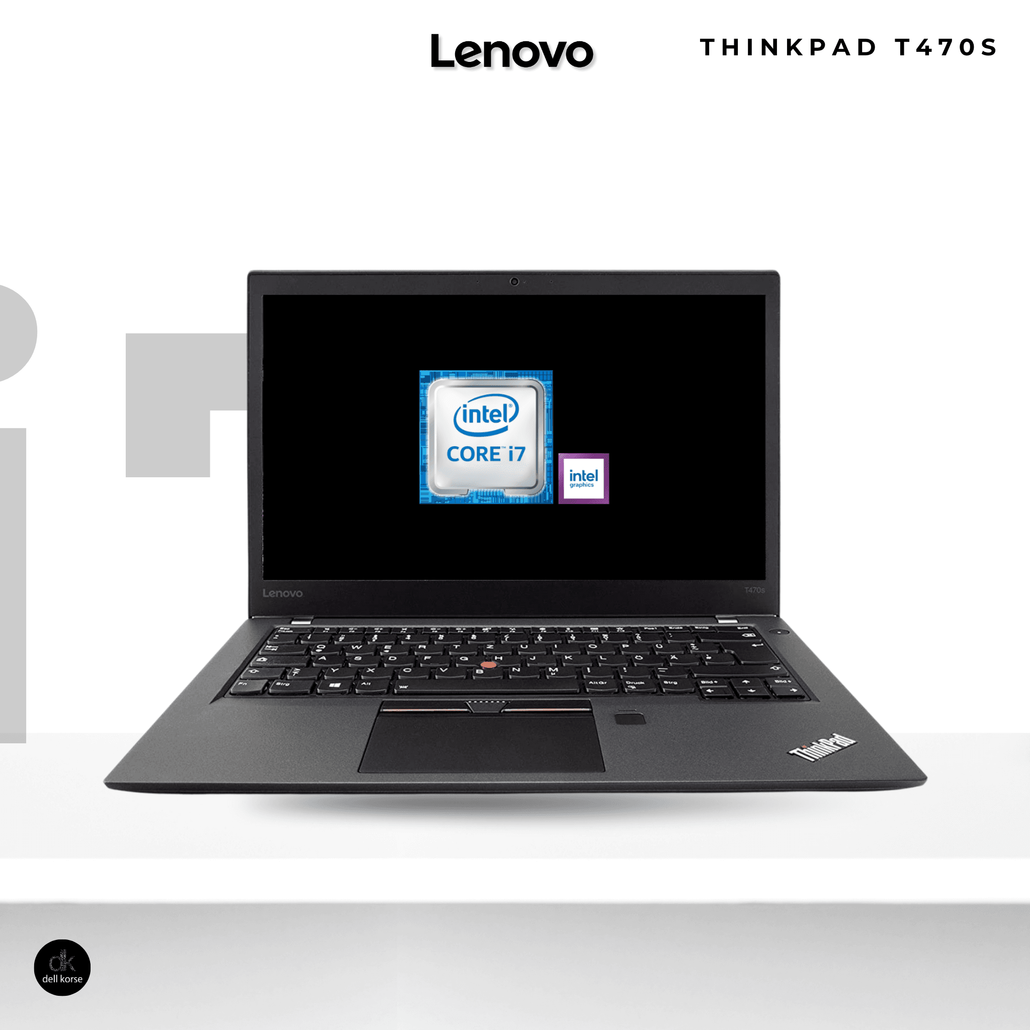 Lenovo ThinkPad T470S | 14" FHD | Intel Core i7 | 8GB RAM | 256GB SSD